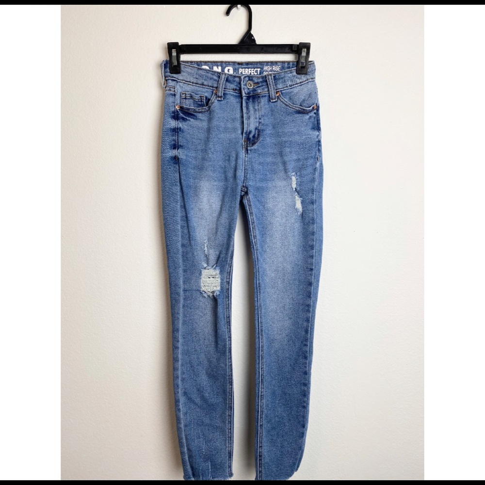 Blue jeans high rise size 1